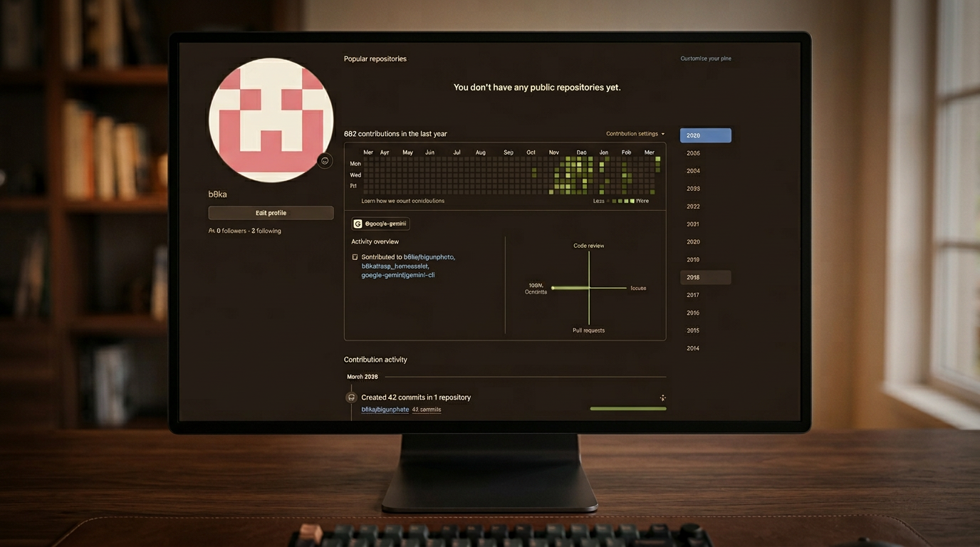 github contribution graph styled